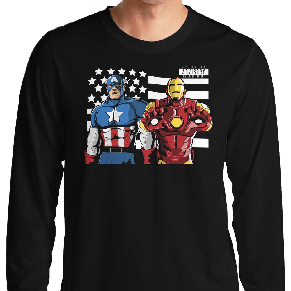 Civil War Junction Long Sleeve Men's and Women's T-Shirt - An Exclusive Design by Aaron Morales