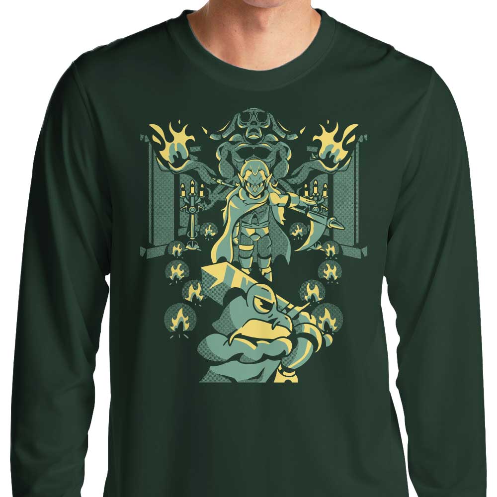 Sketchdemao's Welcome to My Lair Long Sleeve Crewneck T - Shirt for Men and Women