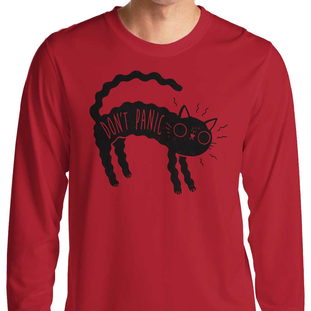 DinoMike's 'Stay Calm' Long Sleeve Crewneck T - Shirt, S to 4XL Sizes