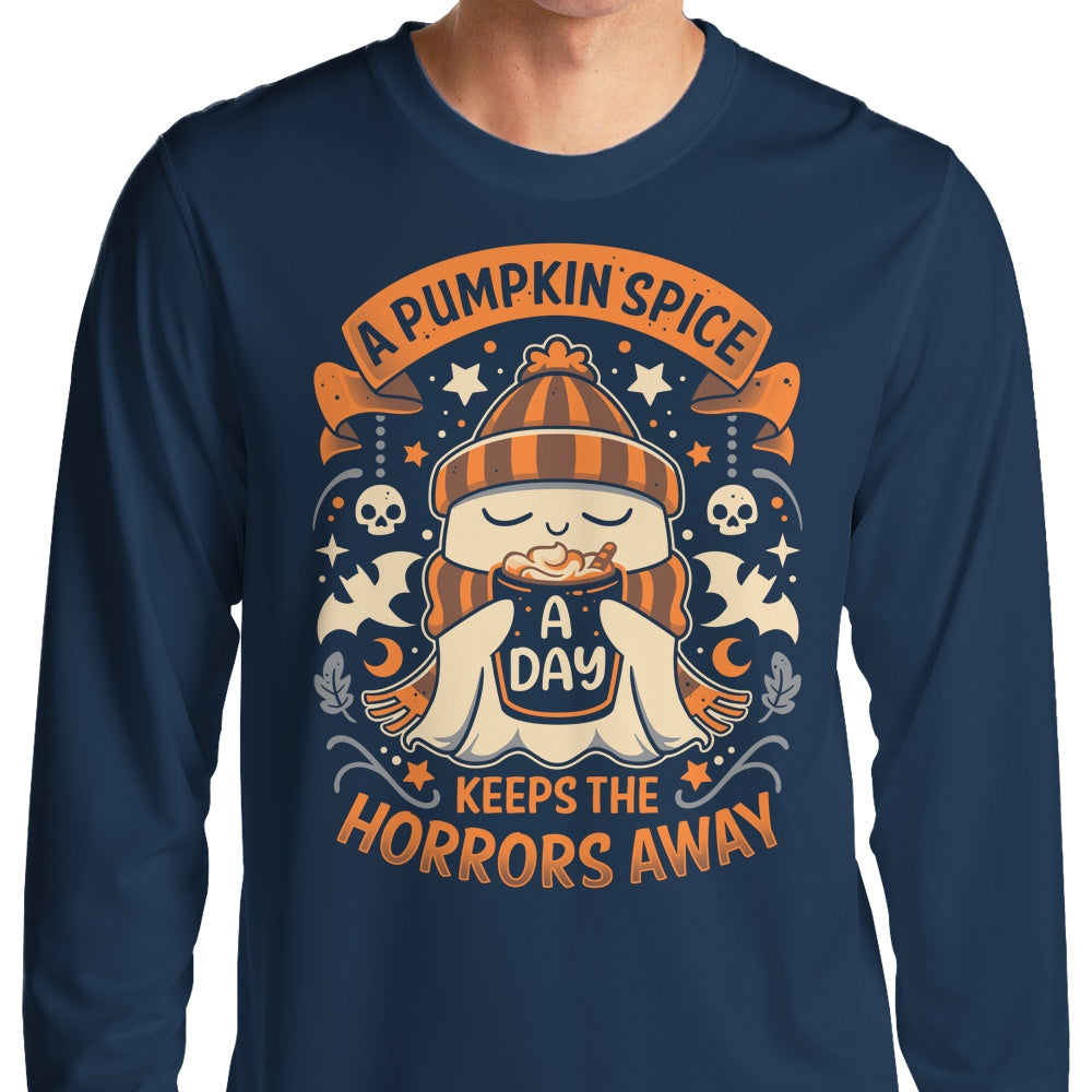 Daily Wear Pumpkin Spice Long - Sleeve T - Shirt