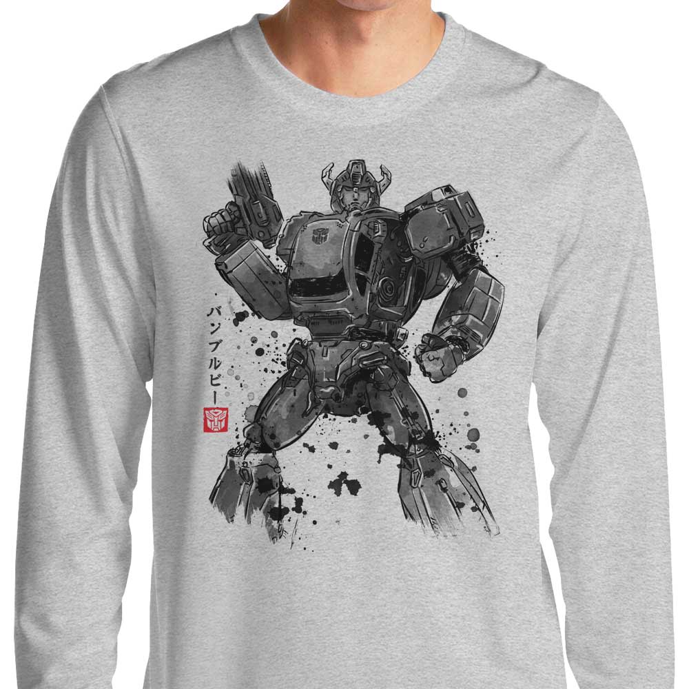 Bee Sumi-e Brand Long Sleeve Men's and Women's T-Shirt