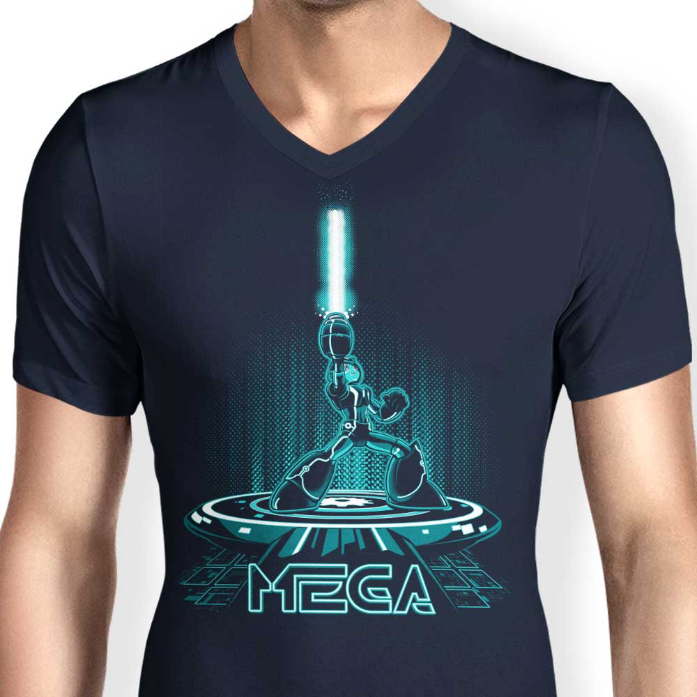 DJKopet Mega Brand Men's Classic V-Neck T-Shirt
