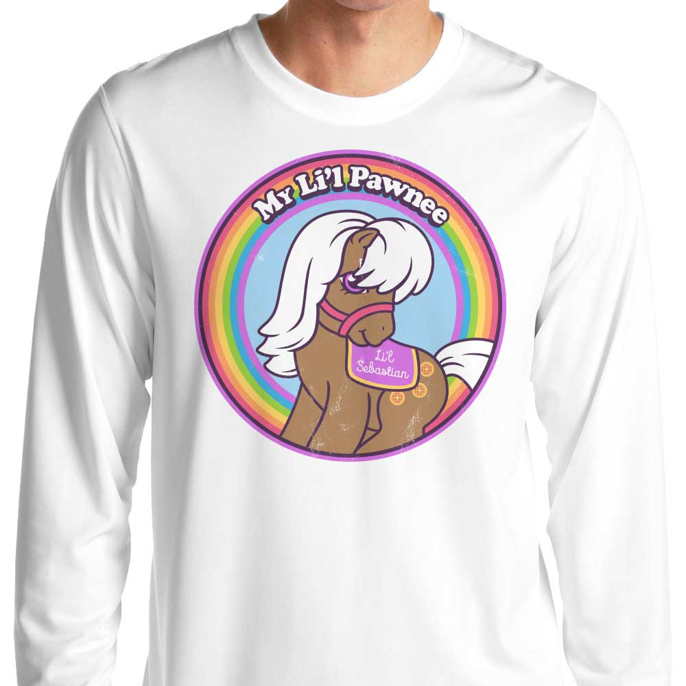 Harebrained's Comfortable Long Sleeve 'My Lil Pawnee' T - Shirt