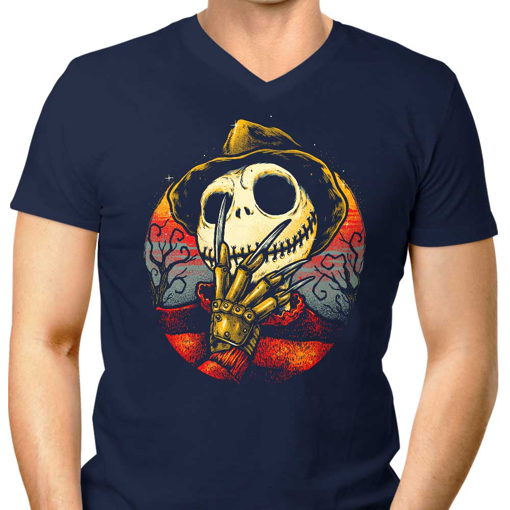 Men's Comfortable V-Neck T-Shirt for Sweet Dreams