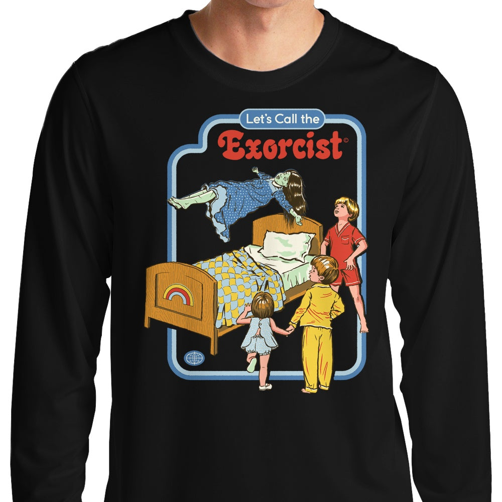 Exorcist-themed Long Sleeve T-Shirt - Steven Rhodes Design