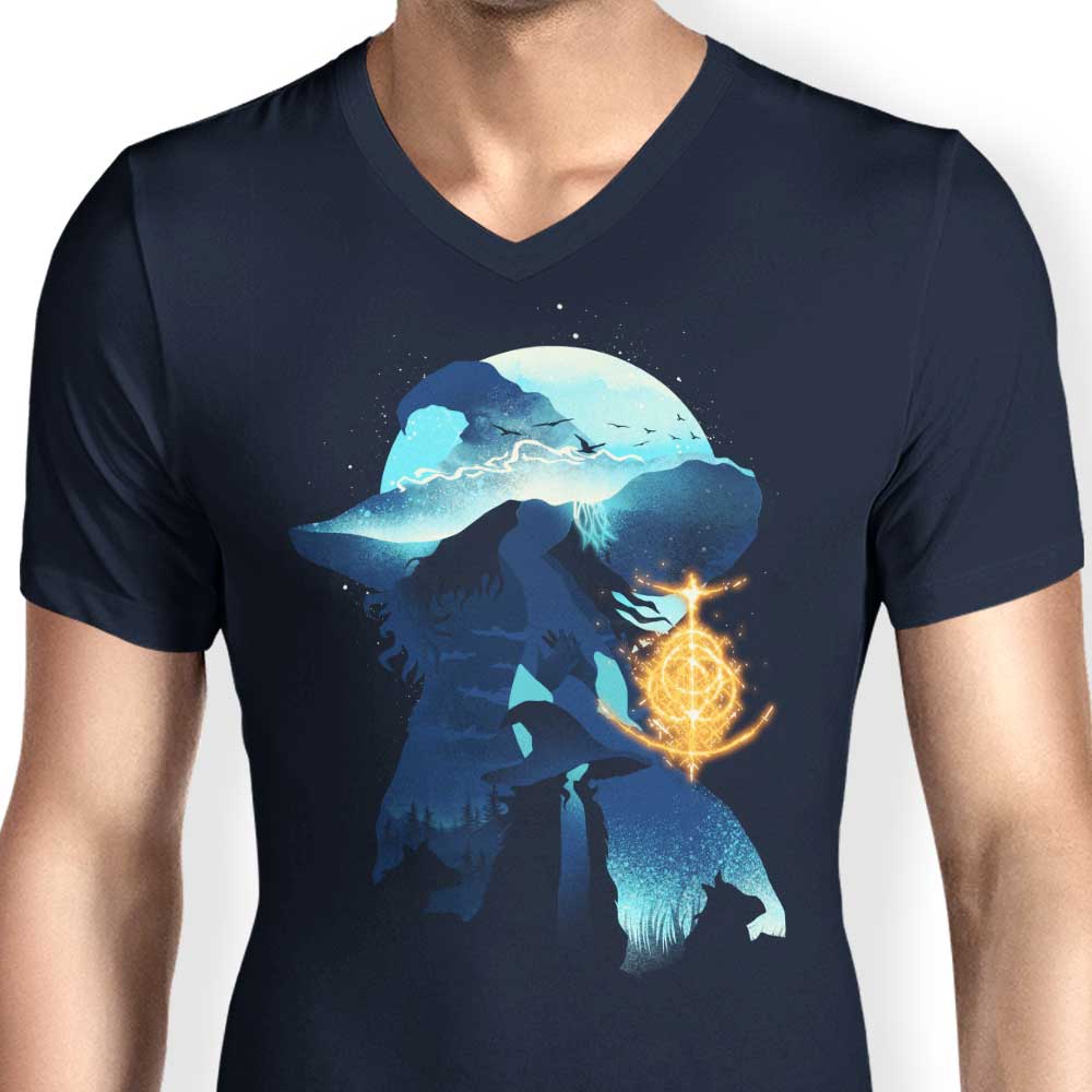 Men's V-Neck T-Shirt Inspired by The Snow Witch