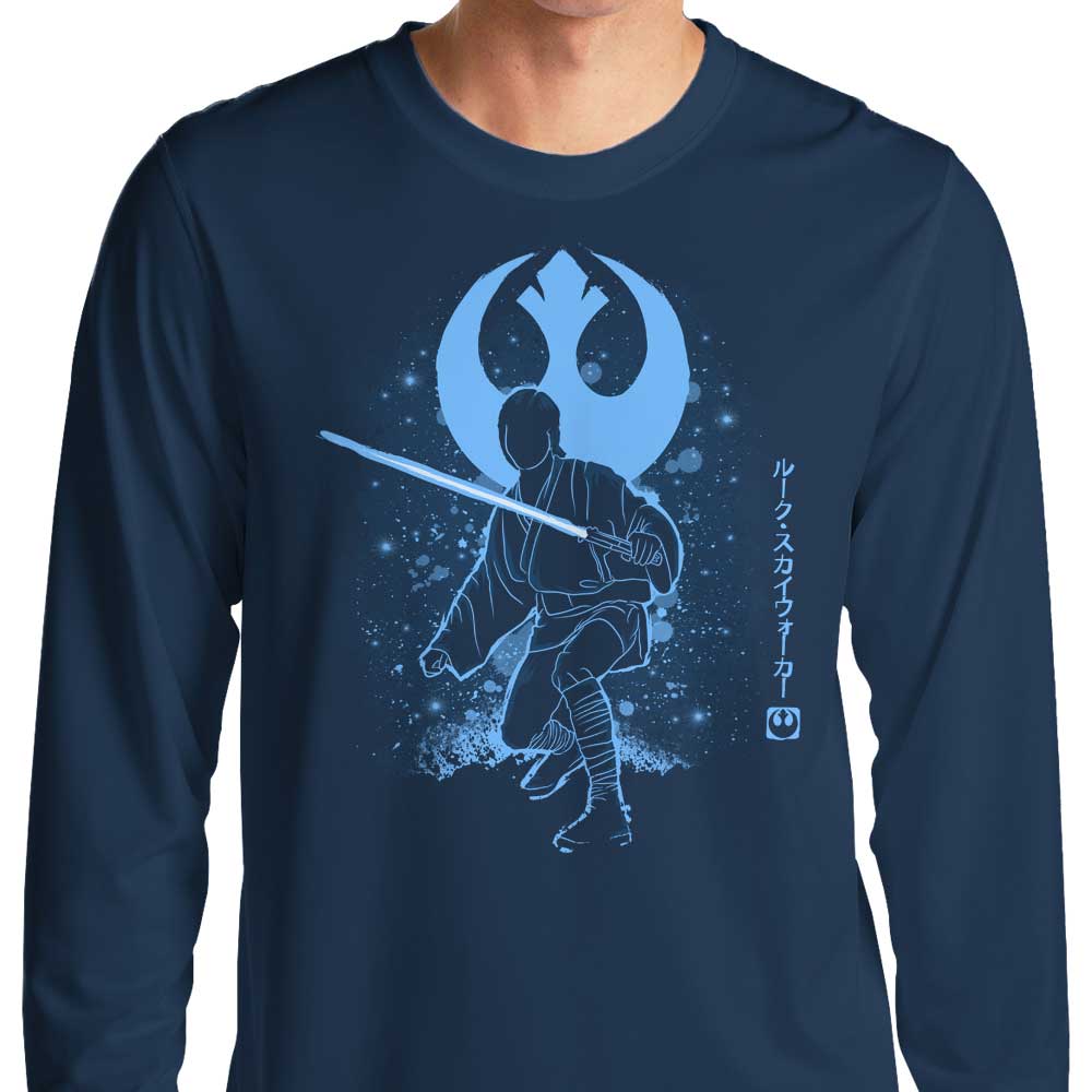 Soulkr's The Balance Comfortable Long Sleeve Crewneck T - Shirt