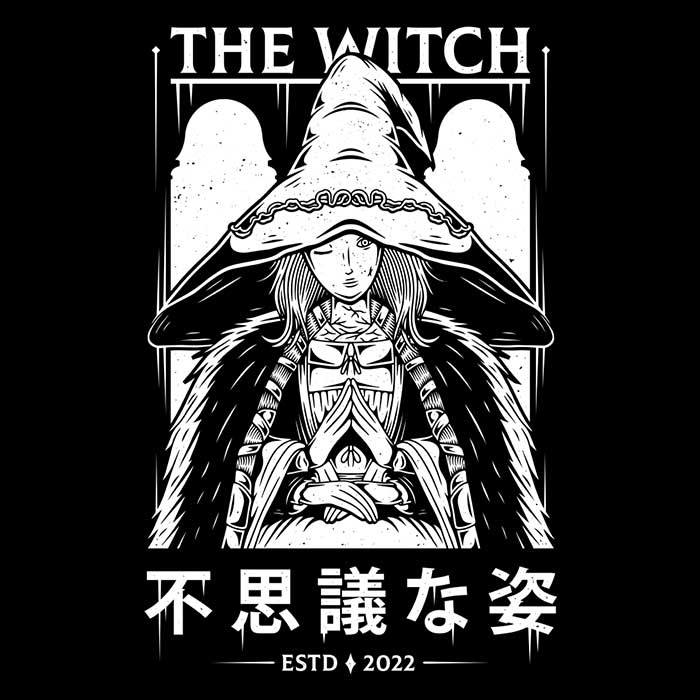 Alundrart Design's Elden Witch Long Sleeve Comfortable T - Shirt