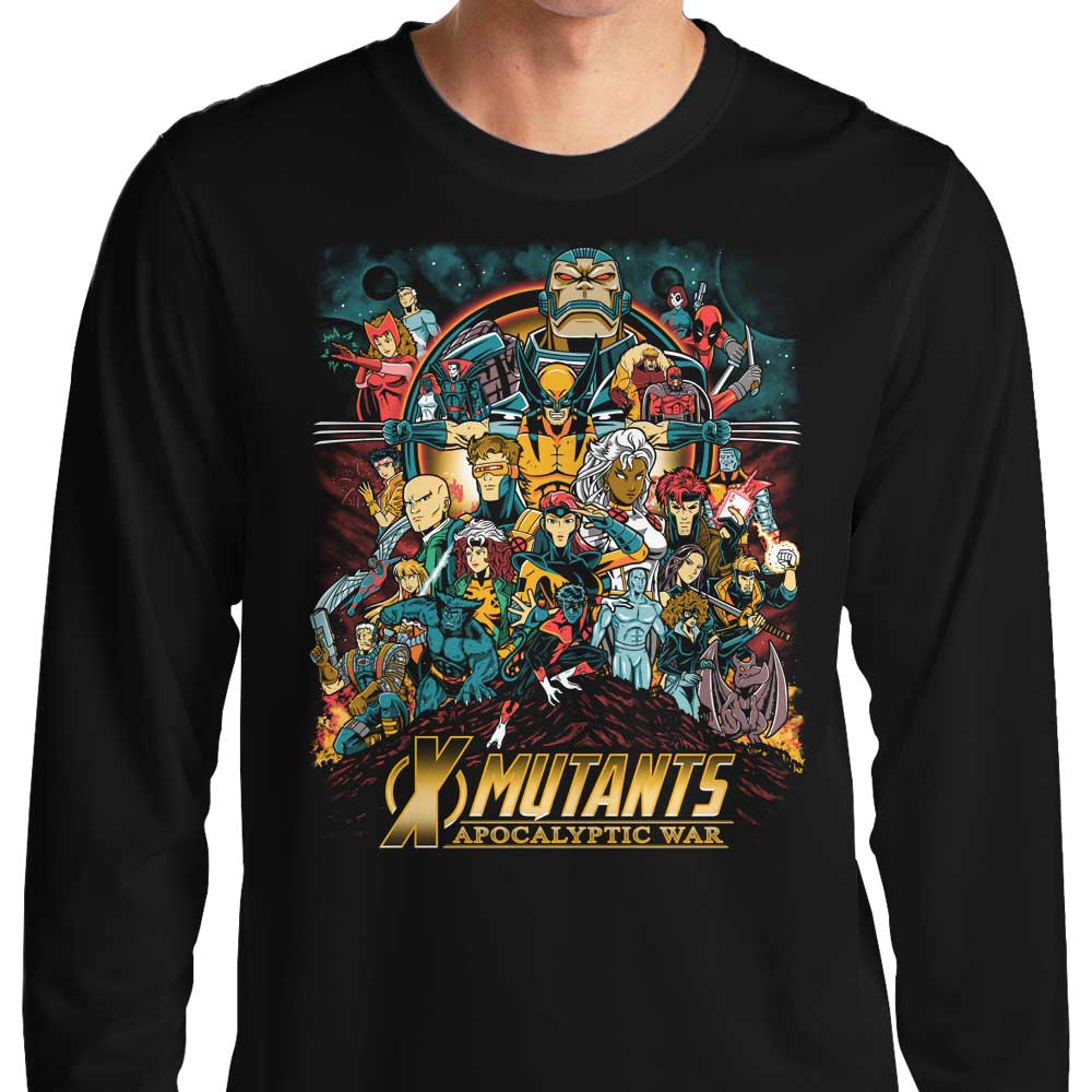 Long Sleeve Apocalyptic War Themed T-Shirt by Prime Premne Design