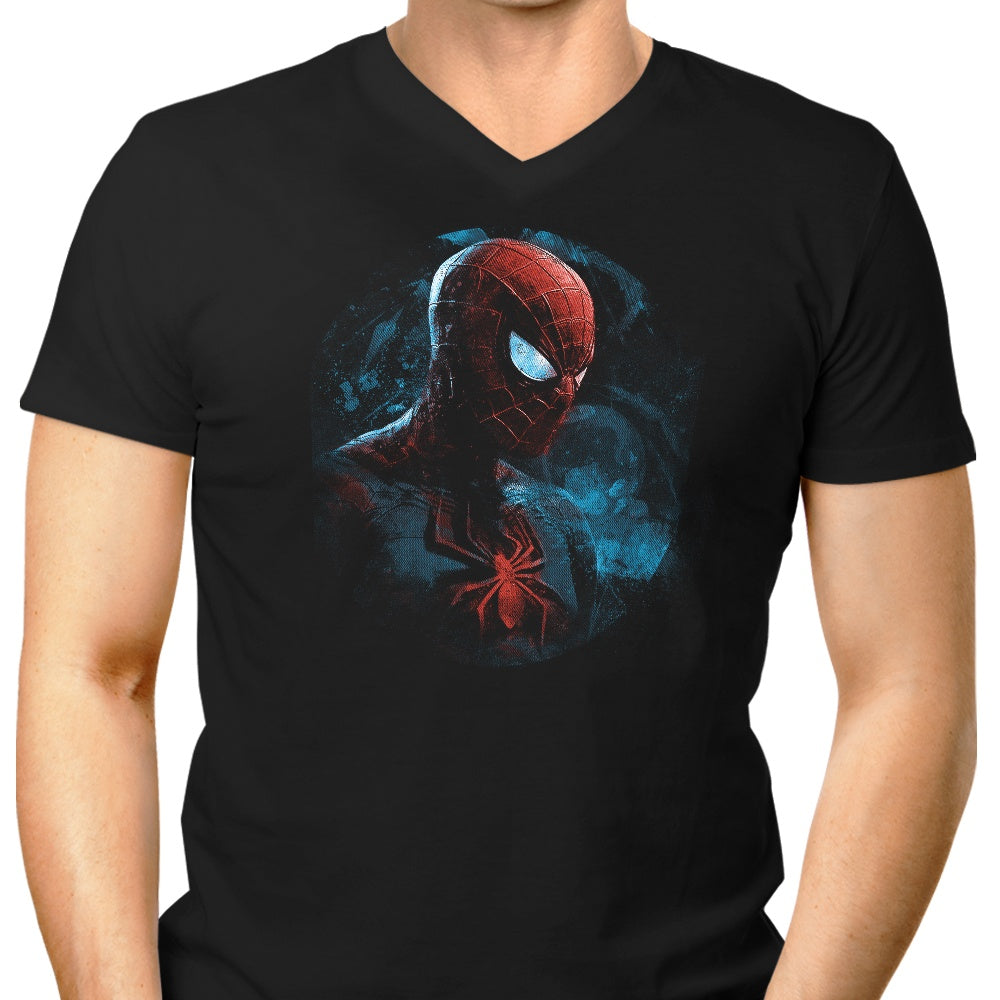 Kharmazero Men's Stylish V-Neck T-Shirt - The Webmaster Edition