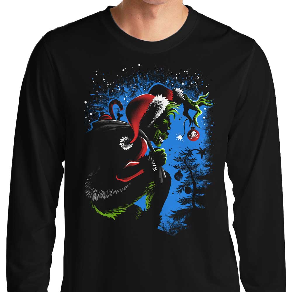 Alemaglia's Stylish Long Sleeve 'The Mean One' T-Shirt
