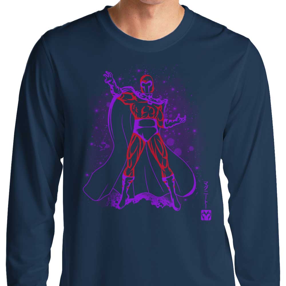 Soulkr's The Magnetic Tempest Long Sleeve Crewneck T-Shirt for All Sizes