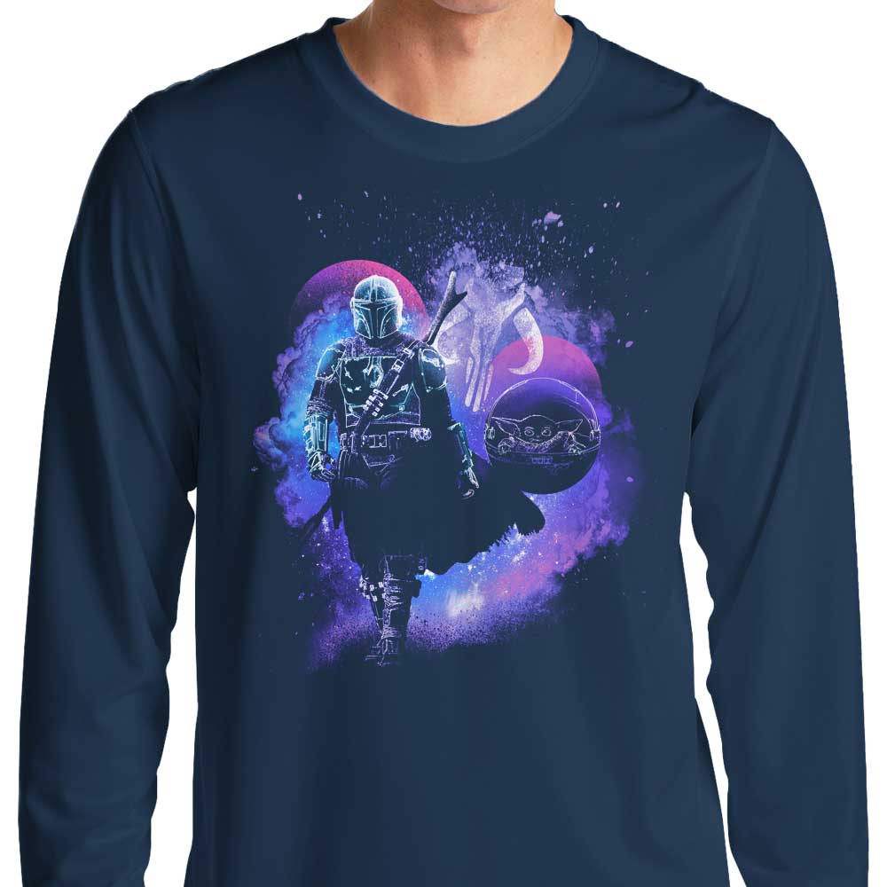 Long Sleeve 'Soul of Mando' T-Shirt by Donnie Illustrations