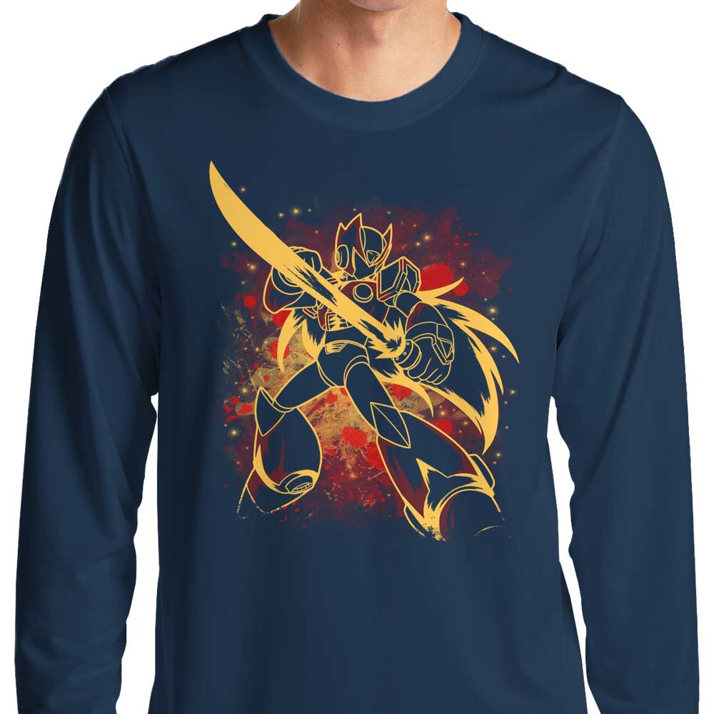 Soulkr Inked Zero Long Sleeve Crewneck T-Shirt for All Sizes