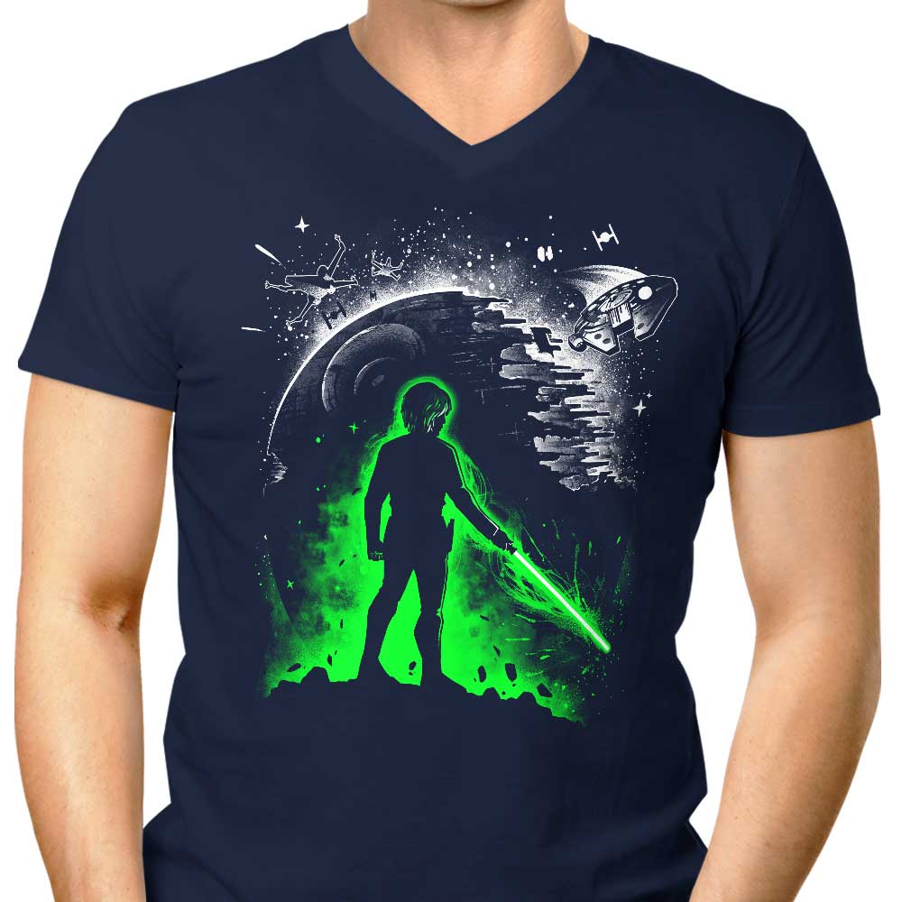 The Return of Hope - Men's Fashionable V-Neck T-Shirt