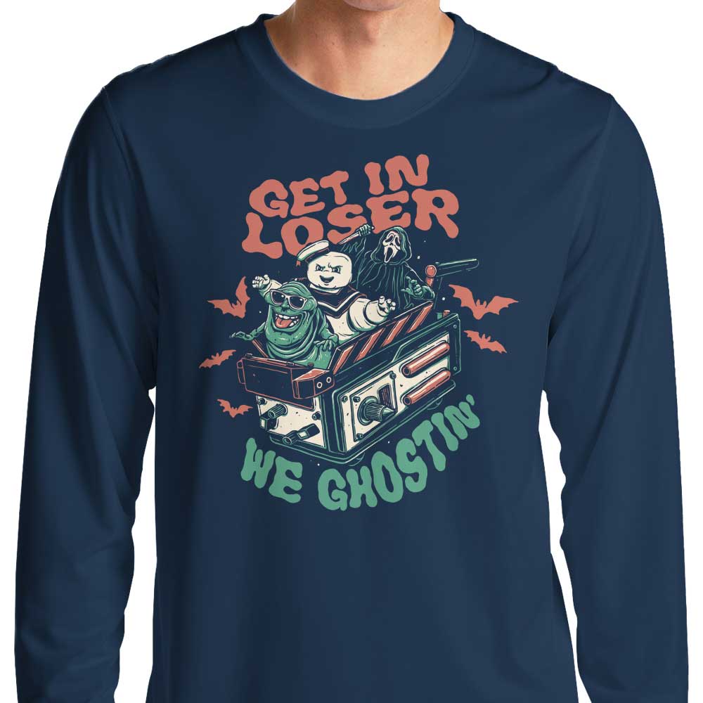We're Ghosting - Momma Gorilla Long Sleeve Crewneck T - Shirt