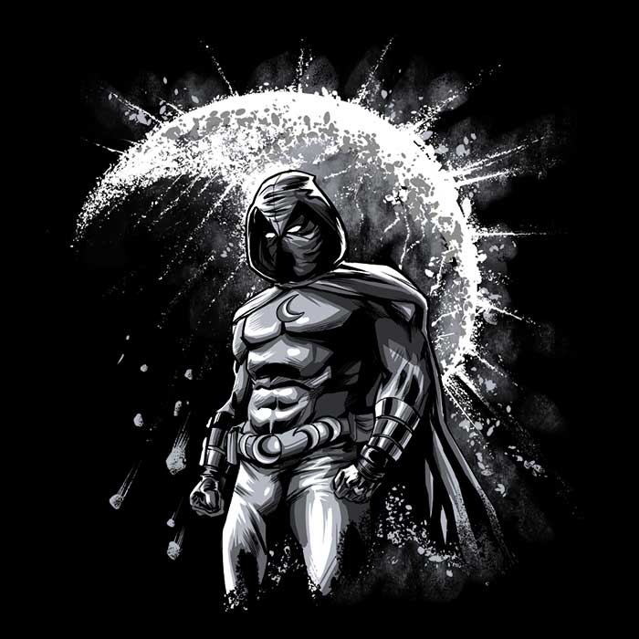 The Knight Ascends - Men's Long Sleeve Crewneck T-Shirt by Zascanauta