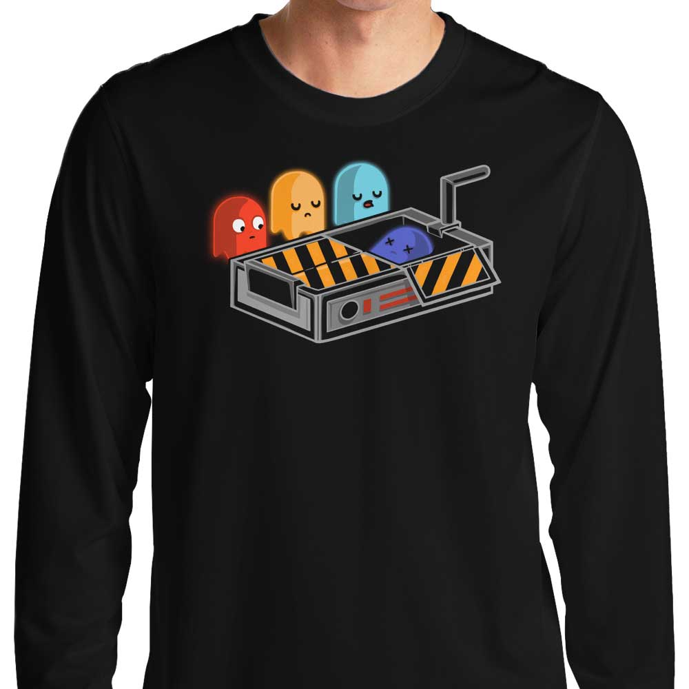 Naolito's Long Sleeve 'Ghostbusted' T-Shirt for Trendy Wear