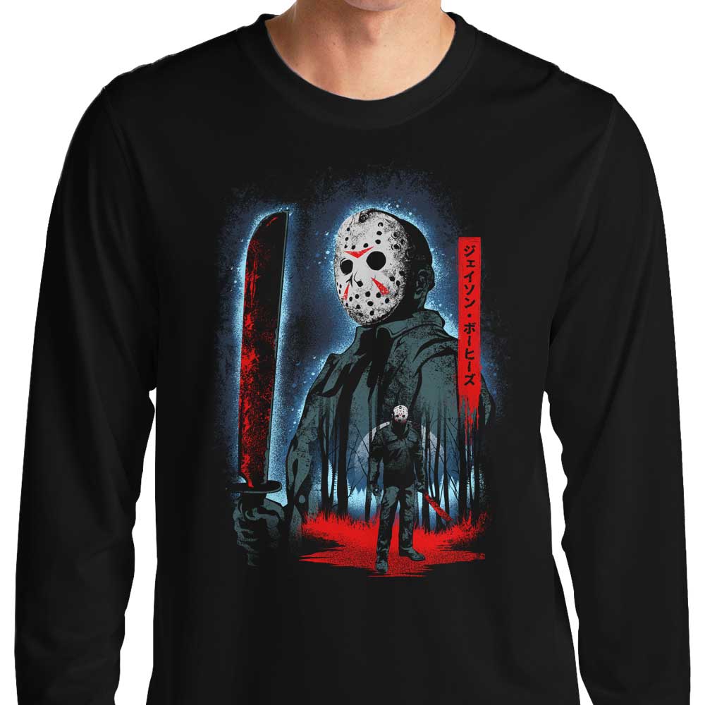 Long Sleeve 'Attack on Crystal Lake' T-Shirt from Hypertwenty