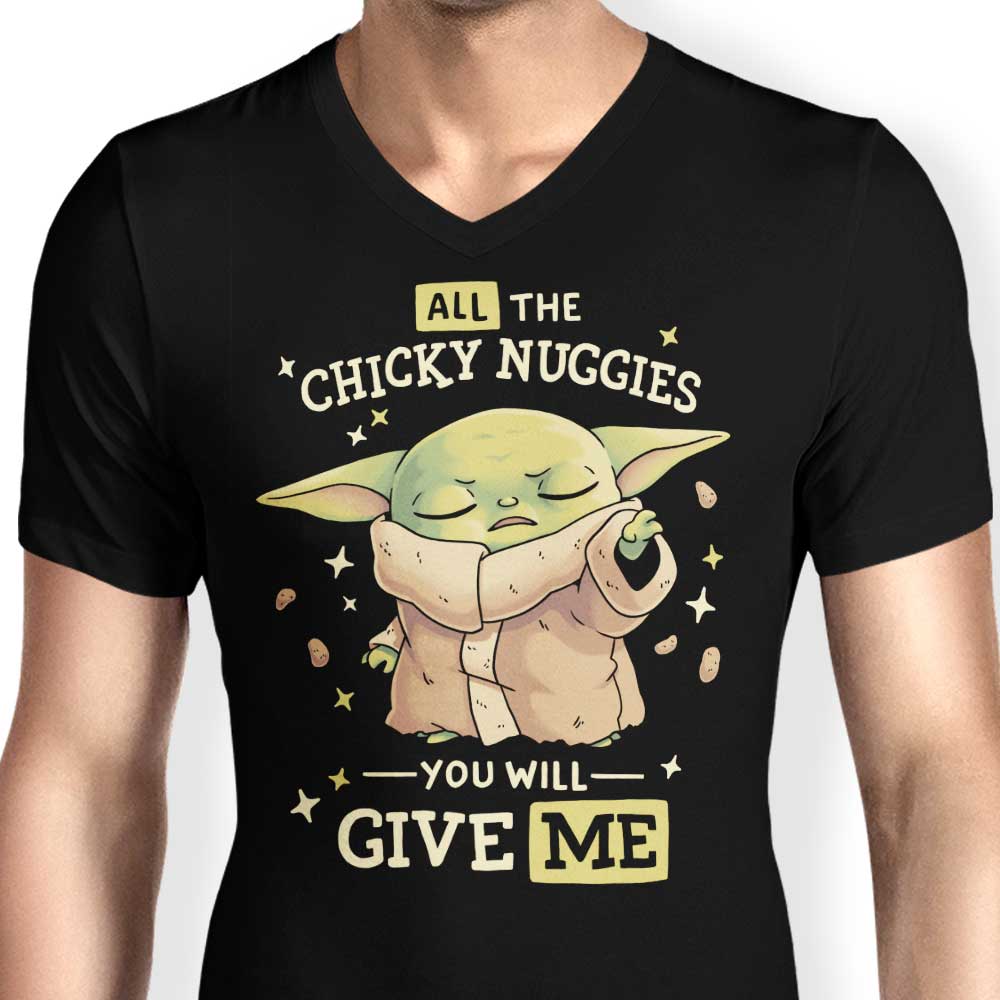 Men's V-Neck T-Shirt by Child Force