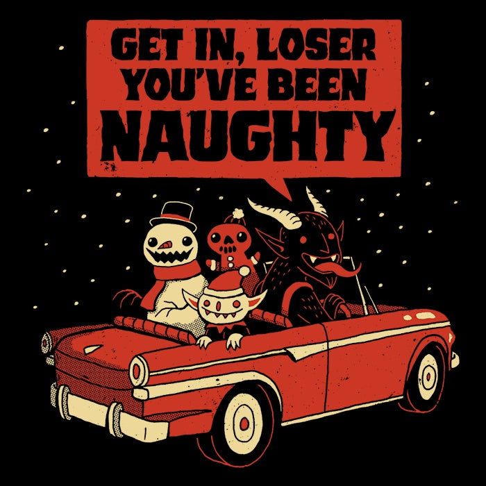 Men's V-Neck T-Shirt for Christmas Road Trip