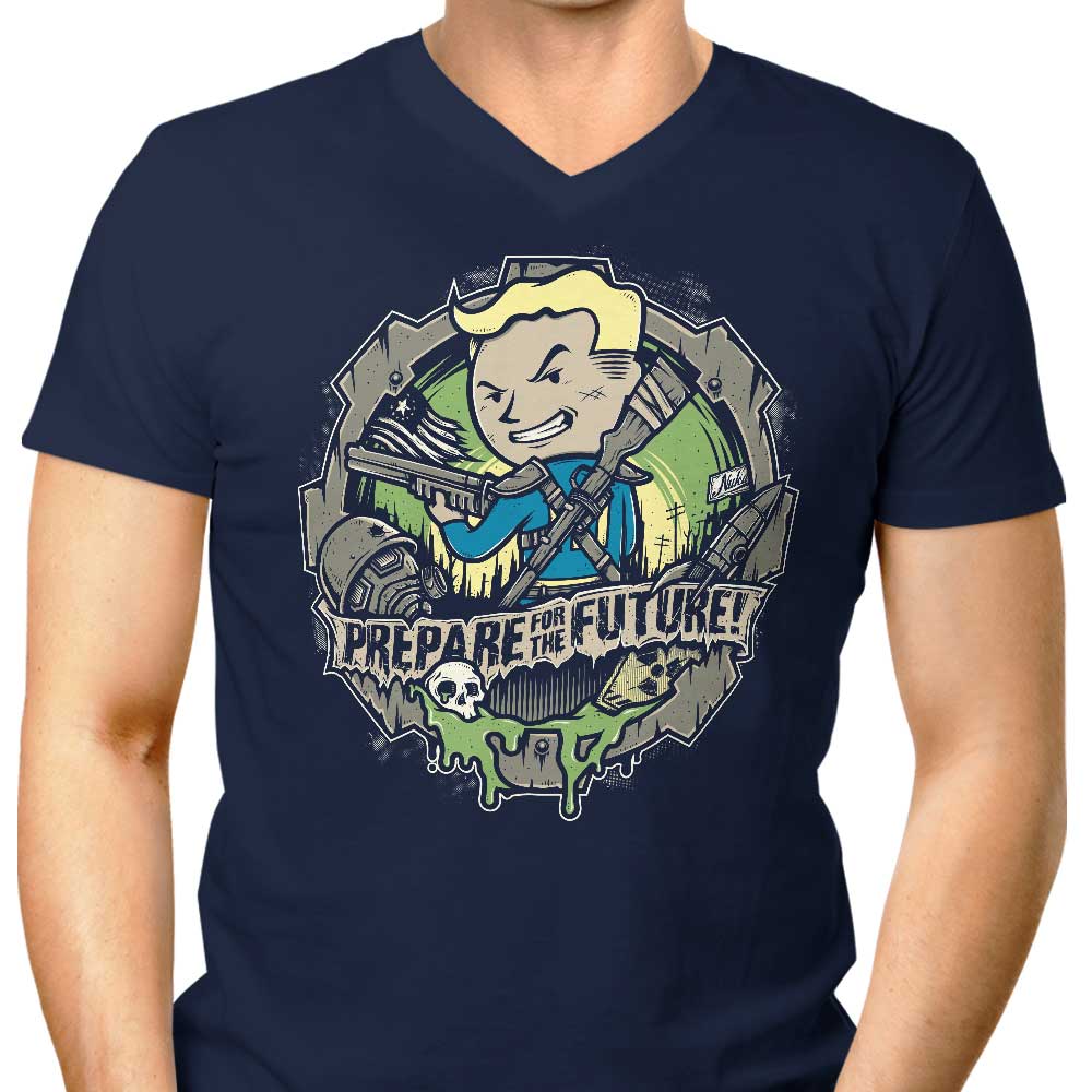 Get Ready for Tomorrow - Men's Stylish V-Neck