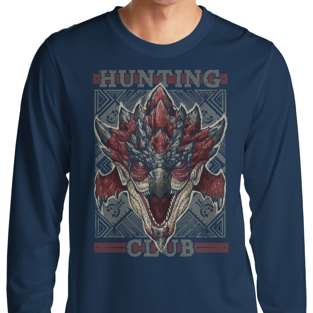 Adam Works Hunting Club - Alternative Rathalos Design Long Sleeve Men's T-Shirt