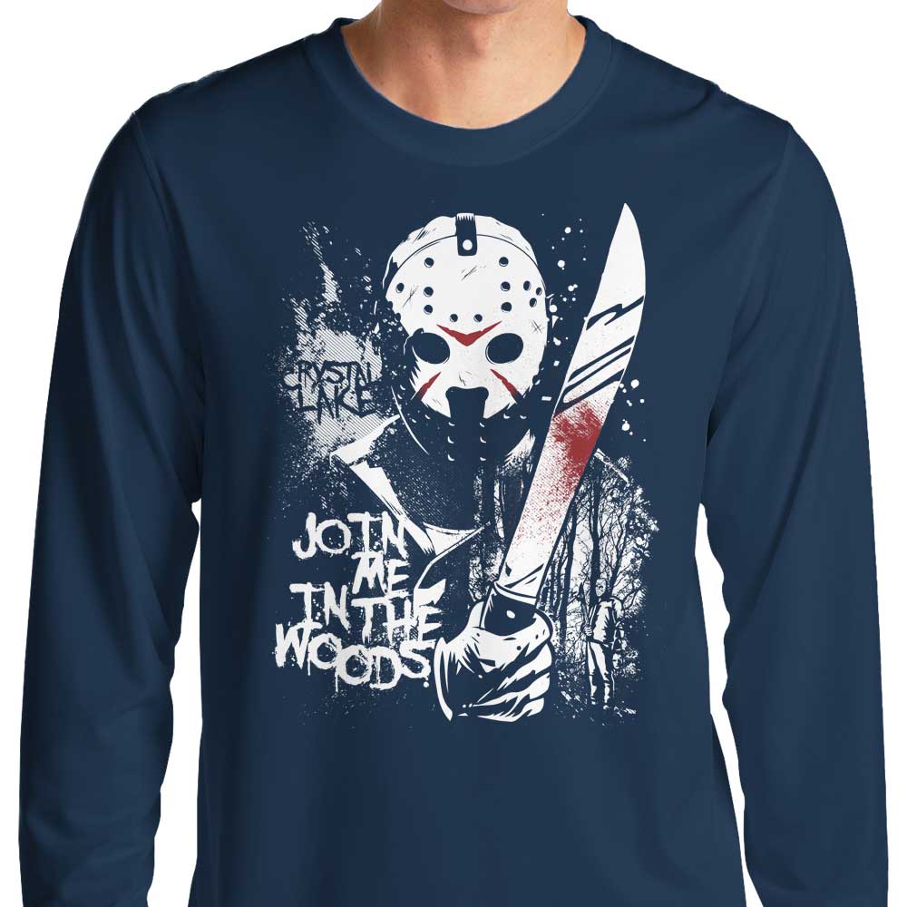 Arinesart's 'Join Me in the Woods' Long - Sleeve Comfort T - Shirt