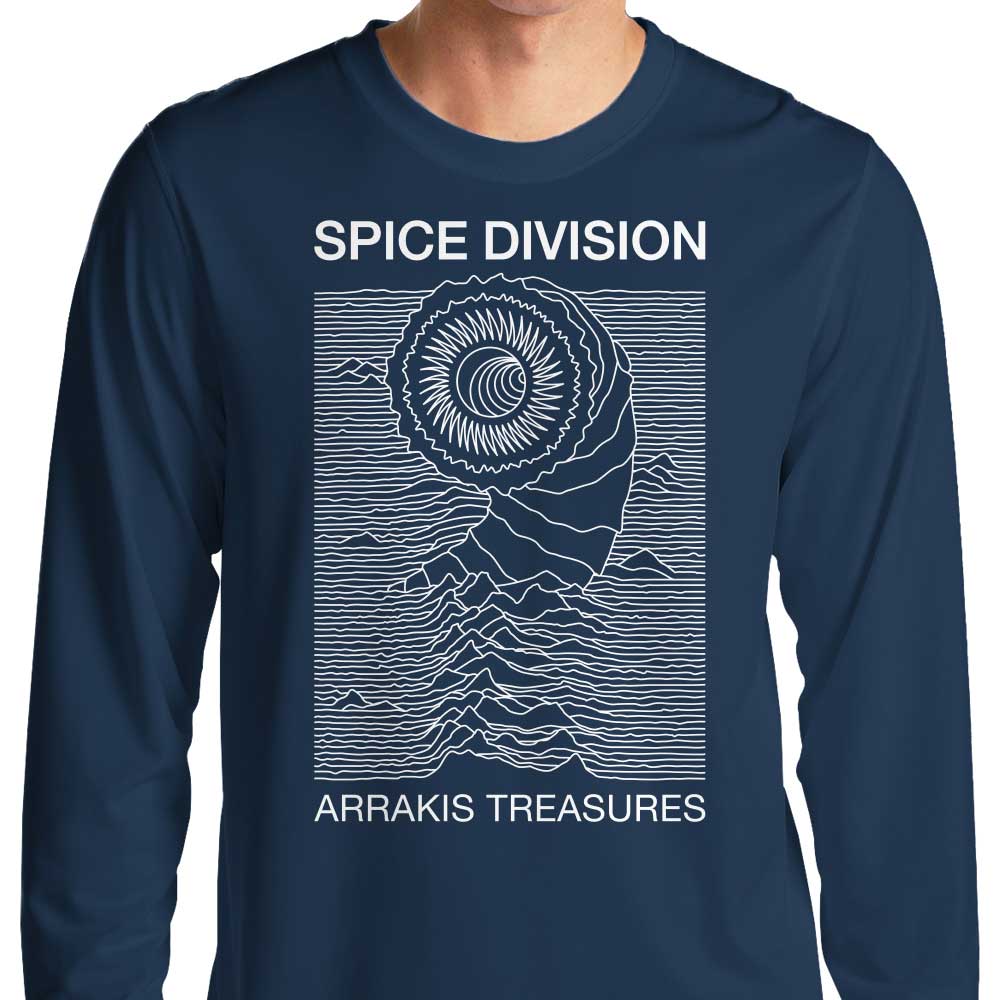 Spice Division Branded Long Sleeve Crewneck T - Shirt for Men and Women