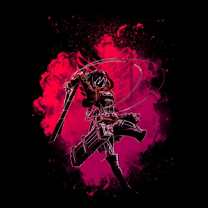 Donnie Illustrations - Ackerman Clan Soul Long Sleeve Comfort T-Shirt