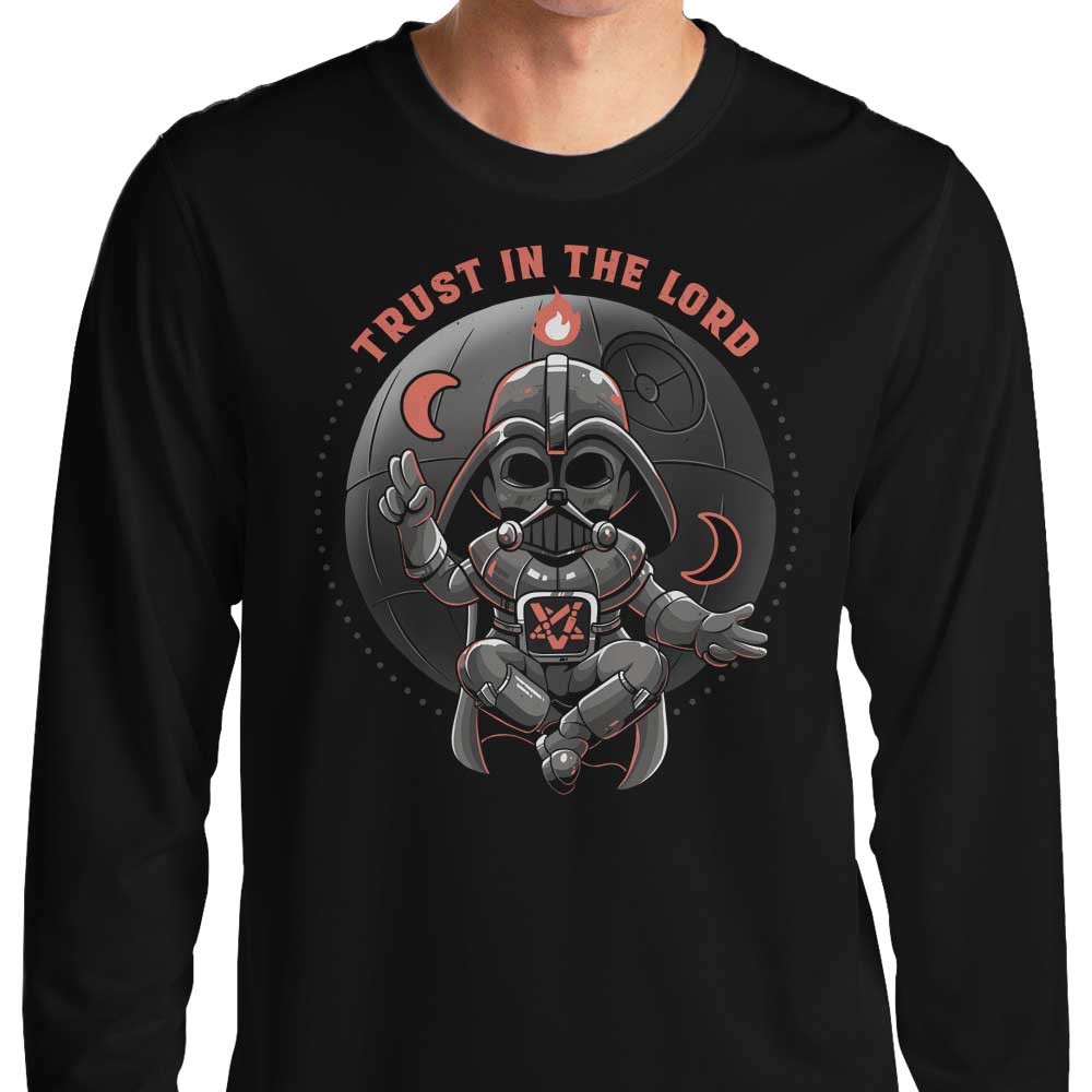 Trust in the Lord - Comfortable Long Sleeve Crewneck T - Shirt