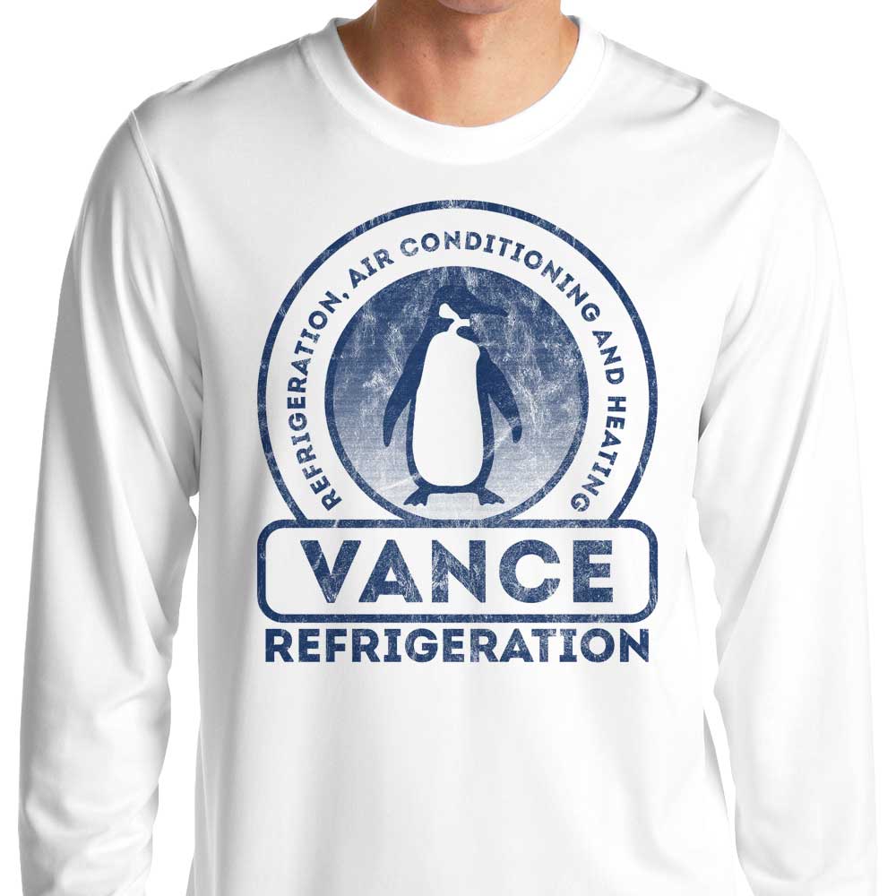 Vance Refrigeration Long Sleeve Crewneck T - Shirt for All Sizes by FanFreak