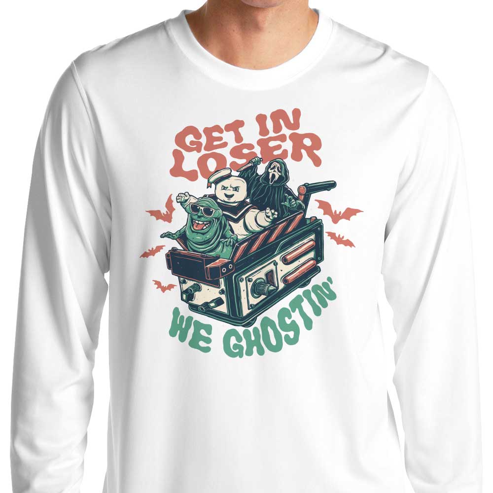 We're Ghosting - Momma Gorilla Long Sleeve Crewneck T - Shirt