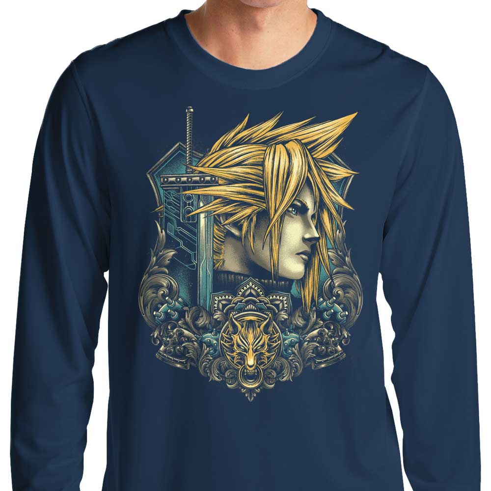 Long Sleeve T-Shirt Featuring the Emblem of the Former Soldier