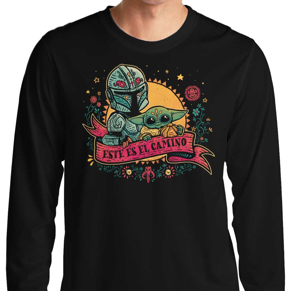 Teesgeex 'Estes Es El Camino' Long Sleeve Comfortable T-Shirt