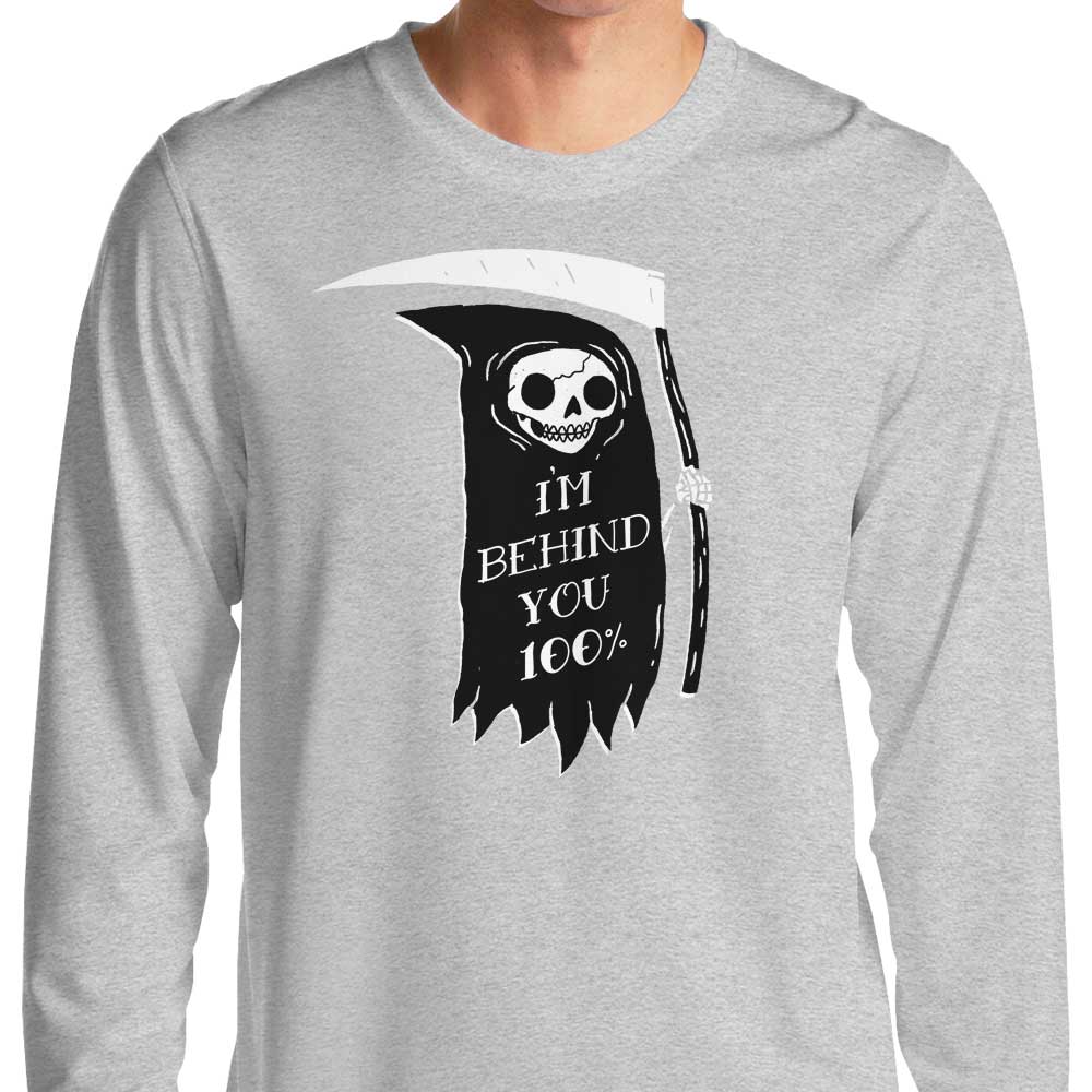 Always Supportive - Comfortable Long Sleeve Crewneck T-Shirt by DinoMike