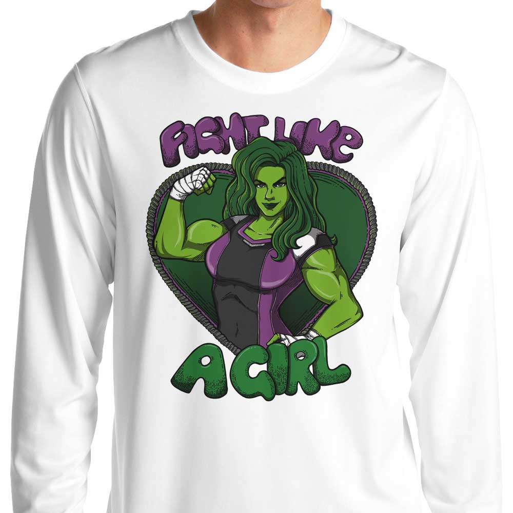 Hulk - Inspired Long - Sleeve Fighting Themed T - Shirt for Men and Women