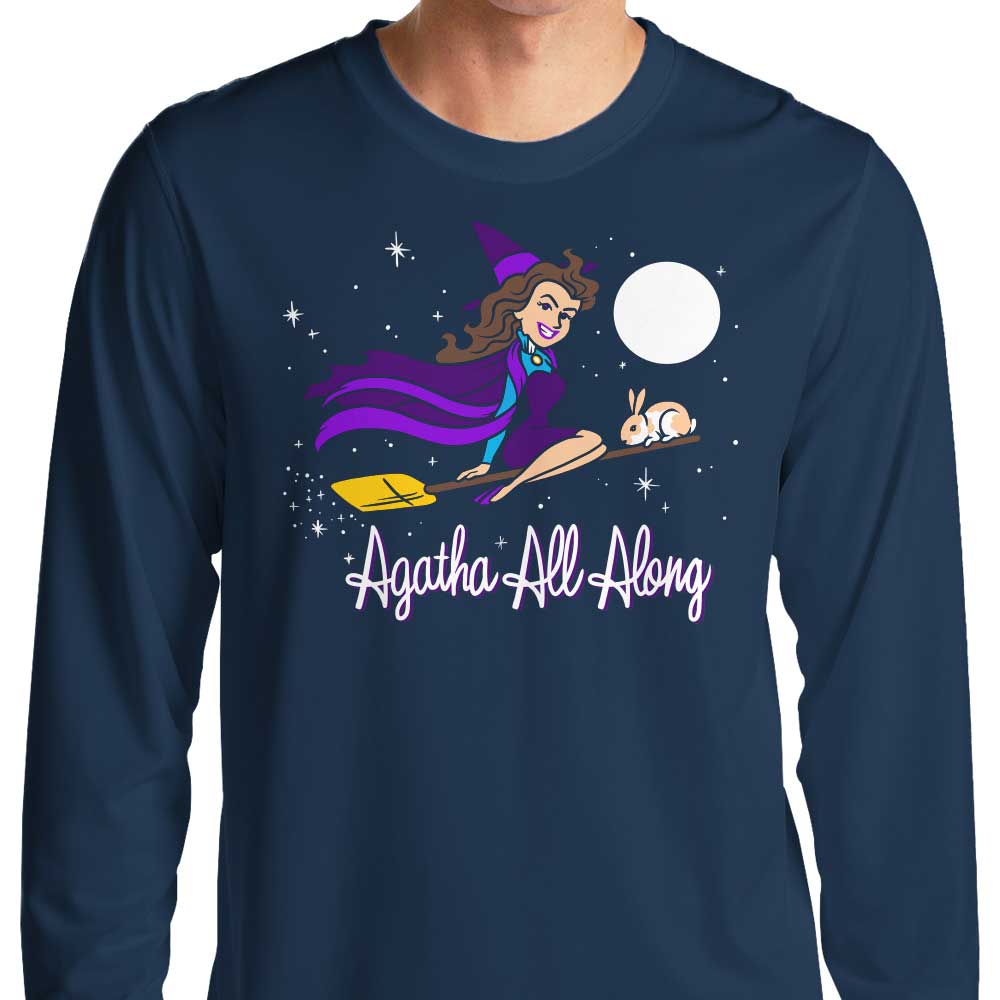 Agatha All Along - Fashionable Long Sleeve Crewneck T-Shirt