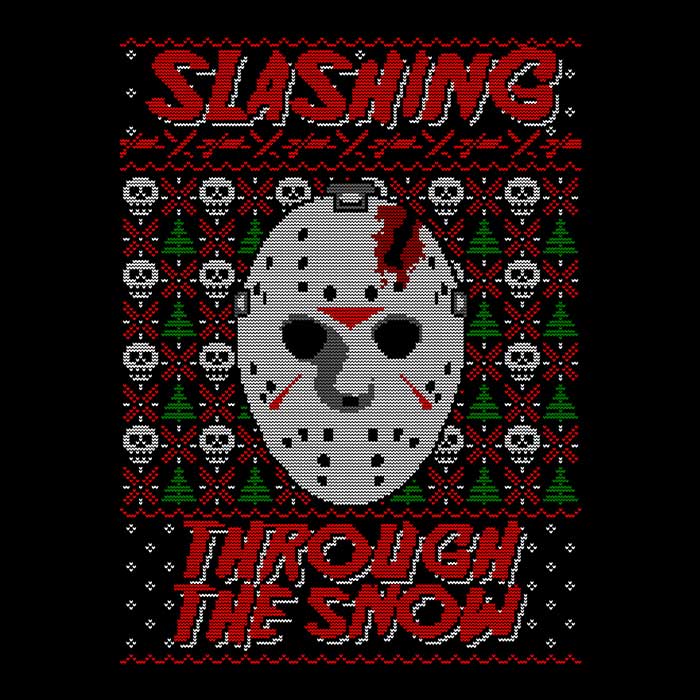 Snow - Slashing Long - Sleeve Comfort T - Shirt