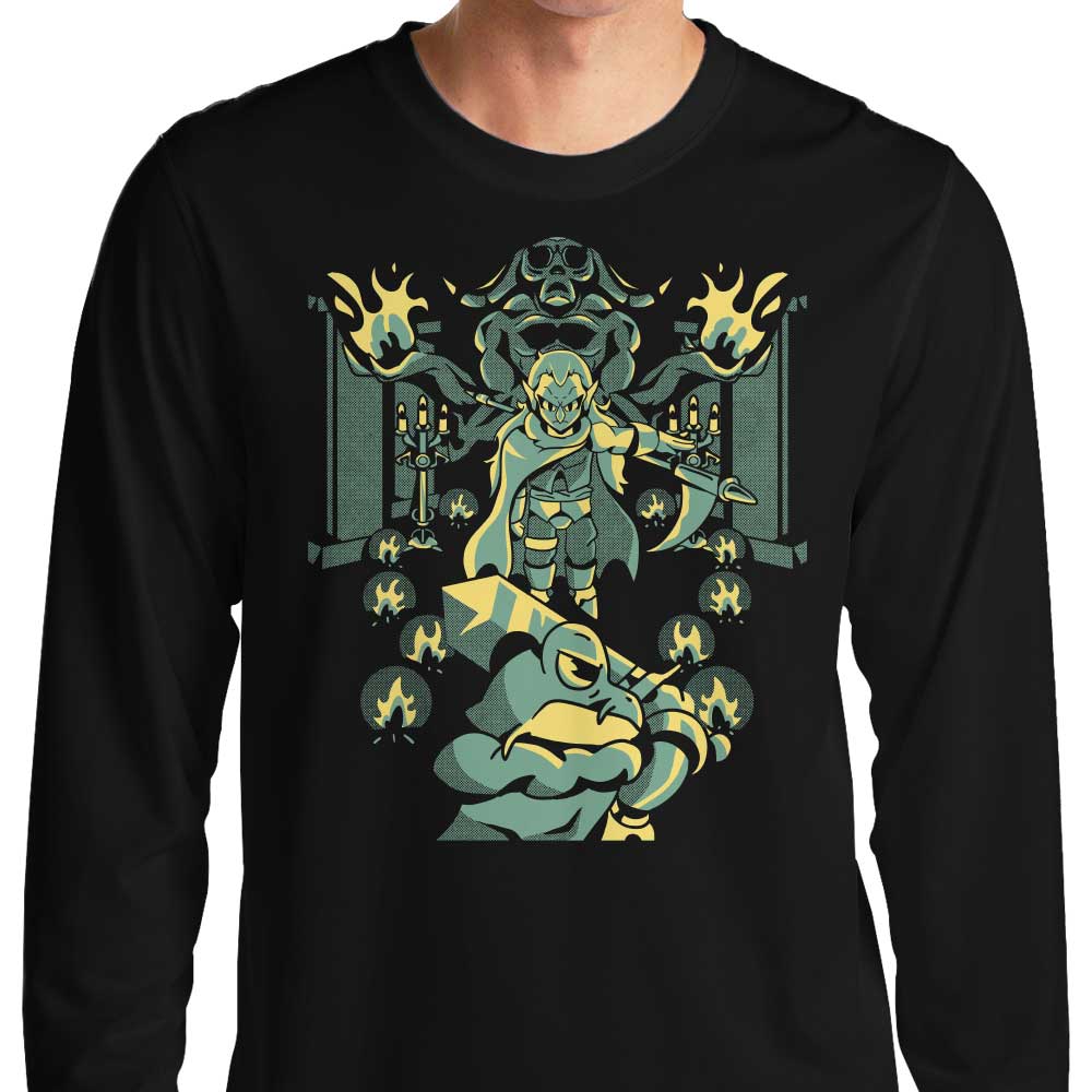 Sketchdemao's Welcome to My Lair Long Sleeve Crewneck T - Shirt for Men and Women