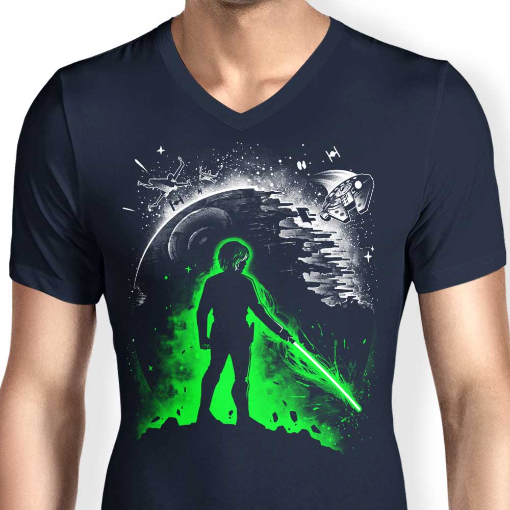 The Return of Hope - Men's Fashionable V-Neck T-Shirt