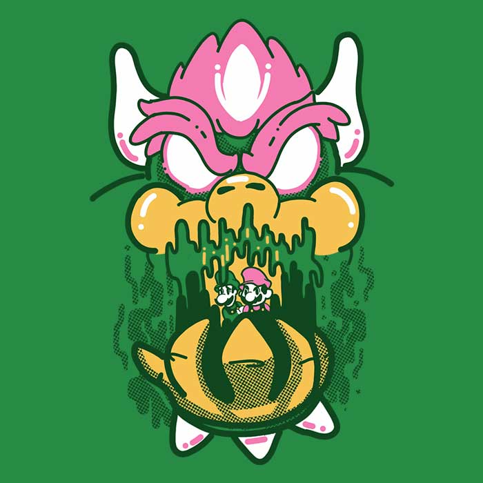 Sketchdemao's Captured Plumber Design Long Sleeve Crewneck T - Shirt for All Sizes