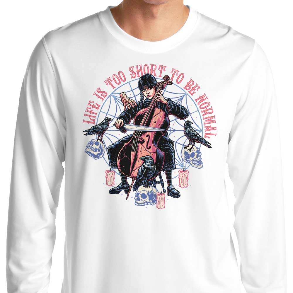 Momma Gorilla's 'Life is Too Short' Long Sleeve Crewneck T - Shirt in S to 4XL