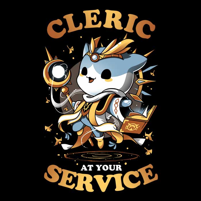 Available Cleric Long Sleeve Crewneck T-Shirt for Service