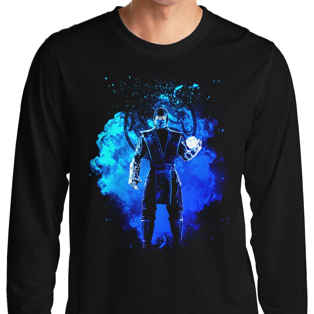 Ice Ninja Spirit Long Sleeve Crewneck T - Shirt for All Sizes