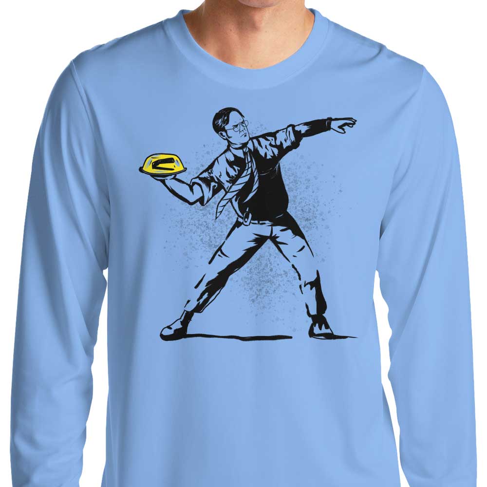 Airborne Pranks Themed Long Sleeve Crewneck T - Shirt