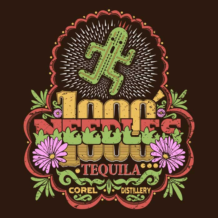 Long Sleeve T-Shirt Inspired by 1000 Needles Tequila