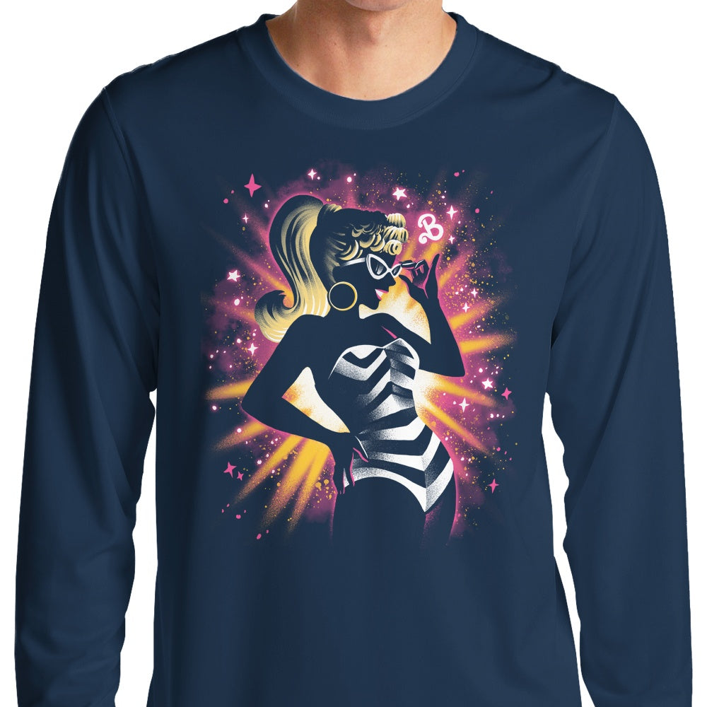 Classic Vintage Malibu Long Sleeve Crewneck T-Shirt for All Sizes