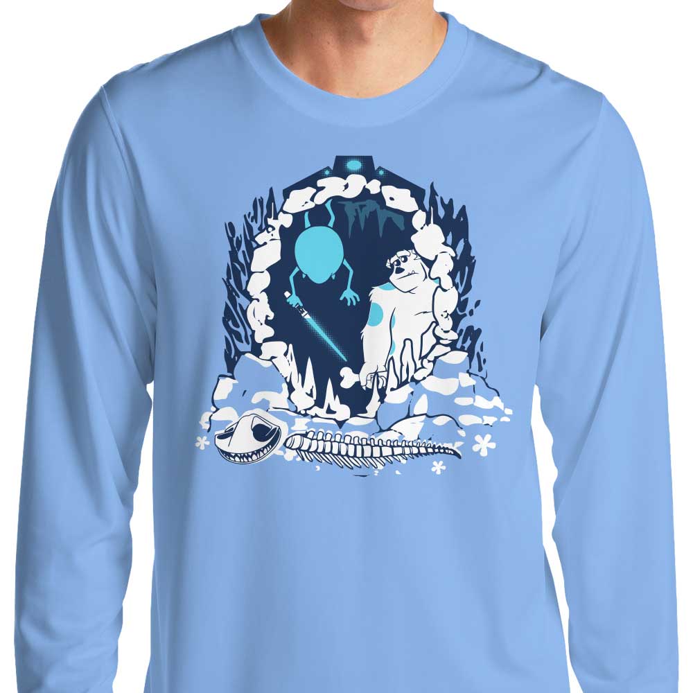 Wampa, Inc. Long Sleeve Crewneck T - Shirt in S to 4XL Sizes