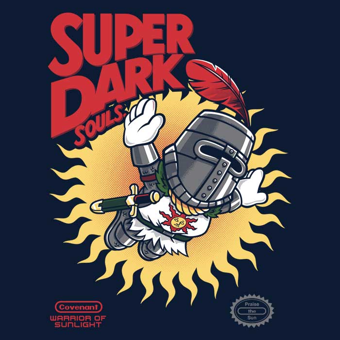 Nemons Super Dark Bros Long - Sleeve Crewneck T - Shirt in S - 4XL Sizes